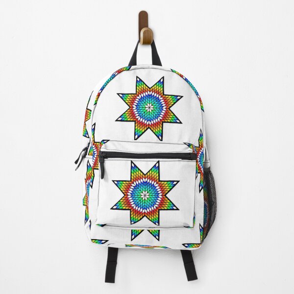 Item preview, Rainbow Native American StarQuilt Design designed and sold by JMWCD.