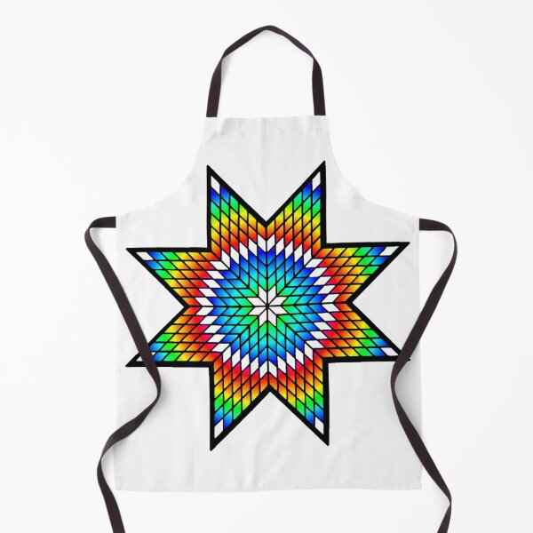 Item preview, Rainbow Native American StarQuilt Design designed and sold by JMWCD.