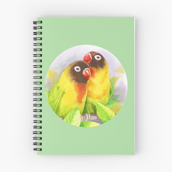 Item preview, Masked Lovebirds designed and sold by Jackie  Harland.
