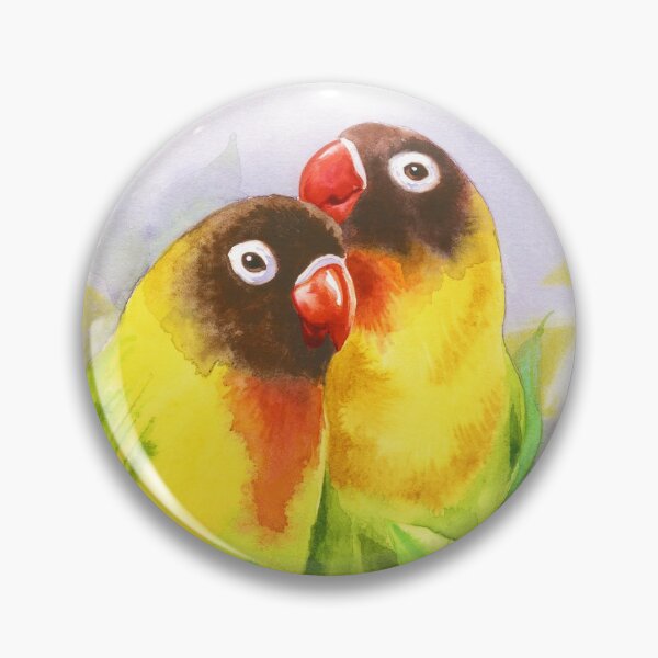 Item preview, Masked Lovebirds designed and sold by Jackie  Harland.
