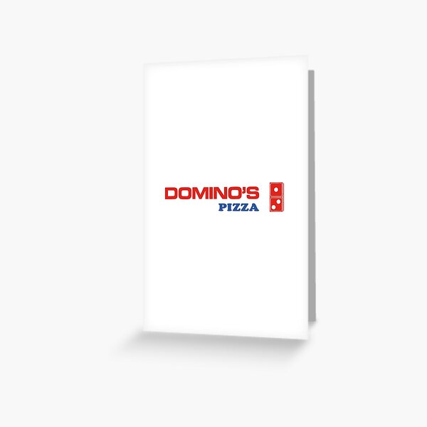 Tarjetas De Felicitacion Dominos Pizza Redbubble