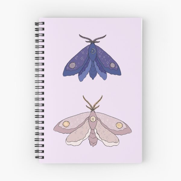 Item preview, sun and moon moth designed and sold by Pink-Lemons.