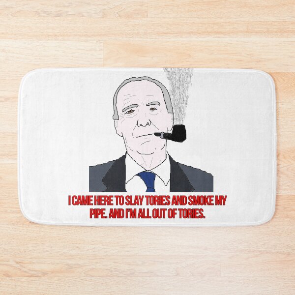 Item preview, Tony Benn With Pipe: Tory Slayer designed and sold by RevolutionInPaint.