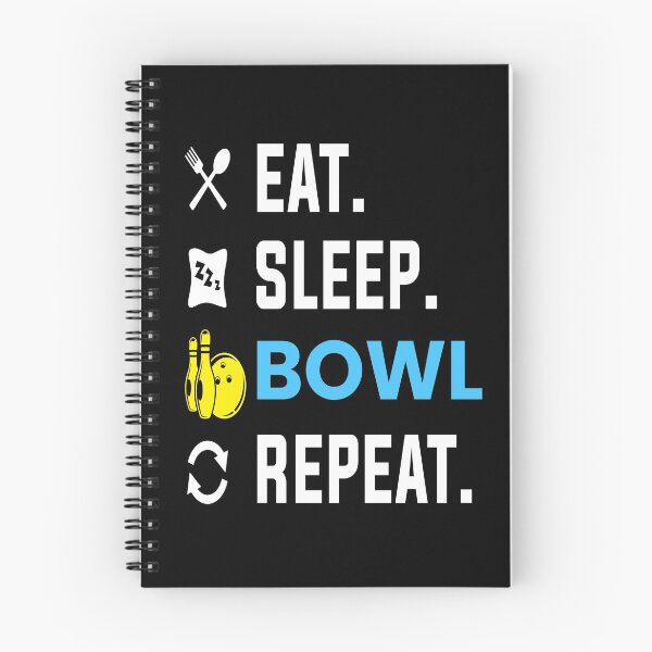 Item preview, Eat Sleep Bowl Bowling Bowler Sports designed and sold by MooonTees.