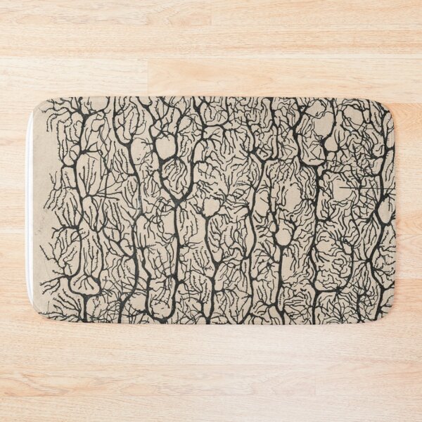 Item preview, A purkinje neuron from the human cerebellum, ca. 1900, Santiago Ramon y Cajal designed and sold by Jpsmyth.