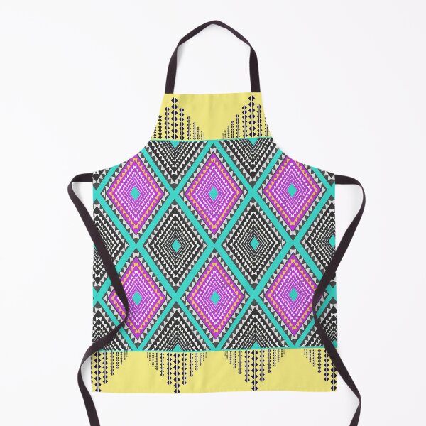 Item preview, Geometric,ikat semless pattern, ethnic Desing for Background,carpet clothng,wallpaper,blue and black blackground,fabric,illustration, embroidery style,blue background. designed and sold by jjpaisan.