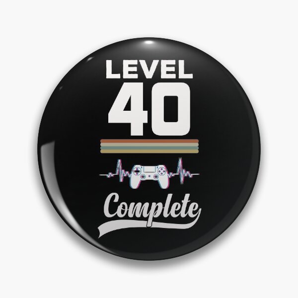 Item preview, Level 40 Complete - Born in 1981 Gaming - 40th Birthday Anniversary Video Game Father's Day Christmas Present designed and sold by ALITOPRINCE.