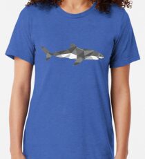 Great White Shark Tri-blend T-Shirt
