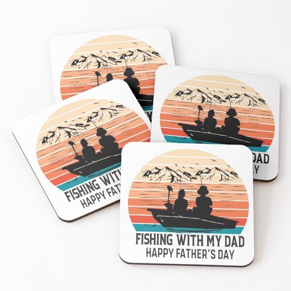 Item preview, Fishing With Dad Happy Fathers Day designed and sold by marytrou.