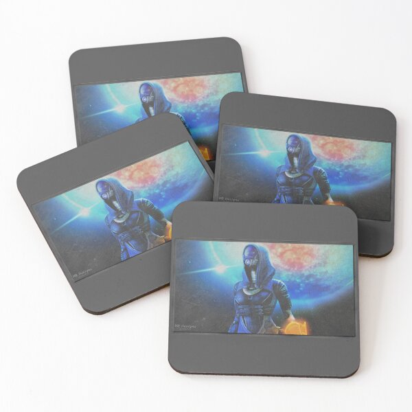 Aperçu de l'œuvre Mass Effect : Tali'Zorah (Tali) Peinture numérique sur métal créée et vendue par Visual Resolutions.