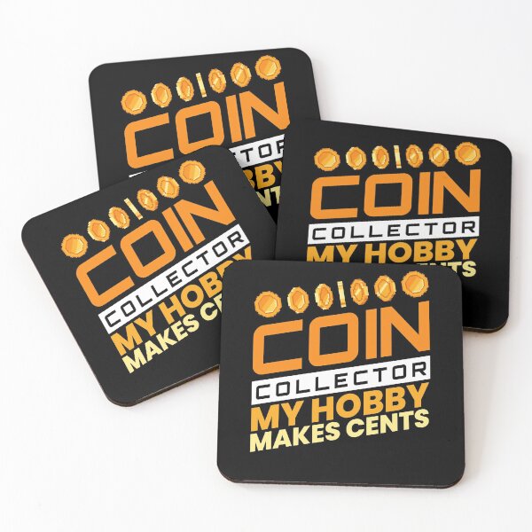 Item preview, Coin Collector Collecting Collector Coin designed and sold by MooonTees.
