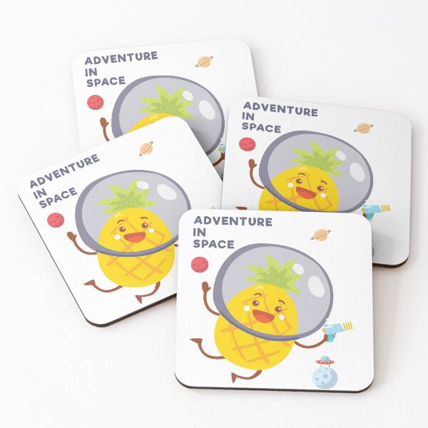 Item preview, Cheer up the spirit of space exploration graphic pineapple designed and sold by Wehavefun.