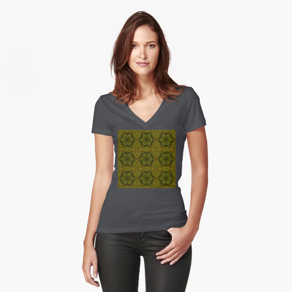 Item preview, Fitted V-Neck T-Shirt designed and sold by vkdezine.
