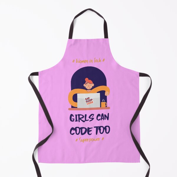 Item preview, Girls can code too!! designed and sold by BiSuSri.
