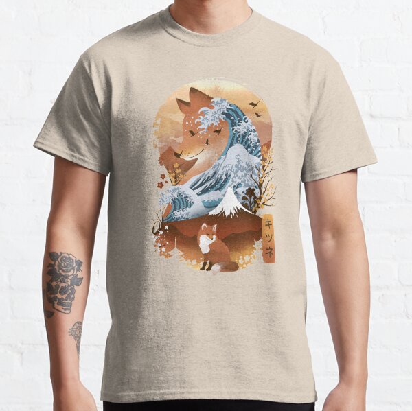 Kitsune Landscape Classic T-Shirt
