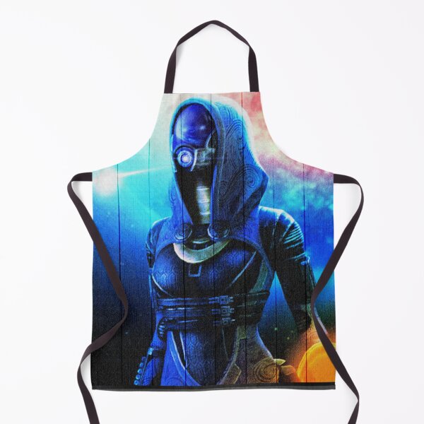 Item preview, Mass Effect: Tali'Zorah (Tali) Digital Wood Painting designed and sold by Visual Resolutions.