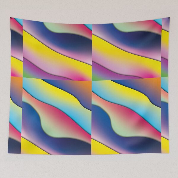 Item preview, Color degradation on abstract figures designed and sold by JohannaWallace.