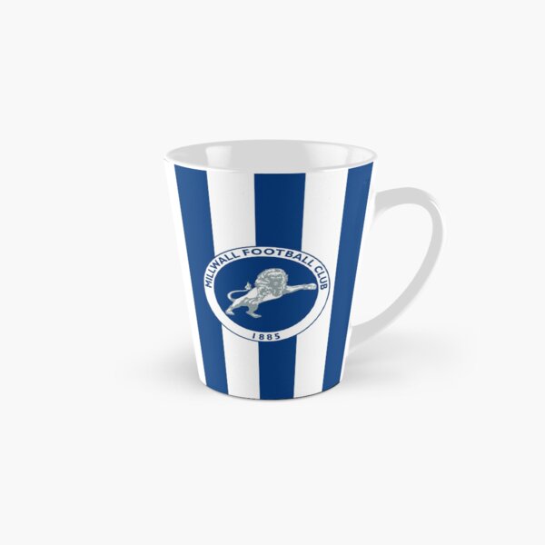 Item preview, Millwall FC logo with stripes designed and sold by Etchedclothing.