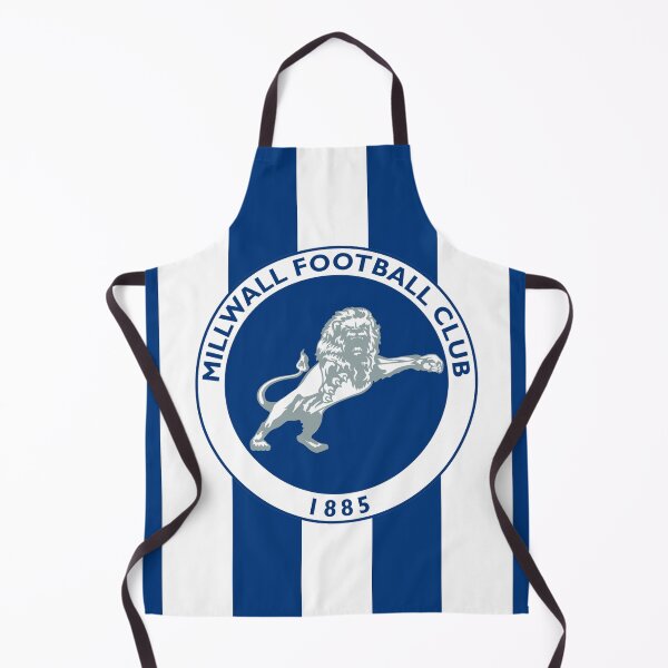 Item preview, Millwall FC logo with stripes designed and sold by Etchedclothing.