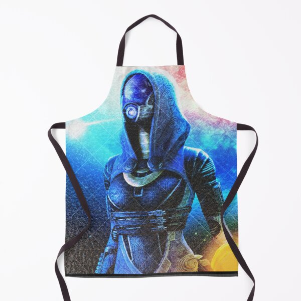 Item preview, Mass Effect: Tali'Zorah (Tali) Digital Glass Painting designed and sold by Visual Resolutions.