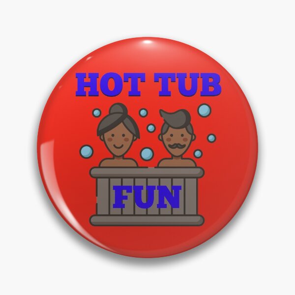 Item preview, Hot tub / jacuzzi fun design for summer holidays designed and sold by PinkArtDesigns.