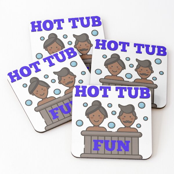 Item preview, Hot tub / jacuzzi fun design for summer holidays designed and sold by PinkArtDesigns.