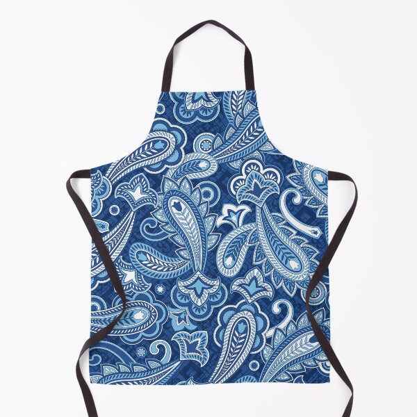 Item preview, Blue Floral Paisley designed and sold by Neogaia Creations.