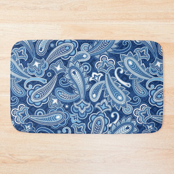 Item preview, Blue Floral Paisley designed and sold by Neogaia Creations.