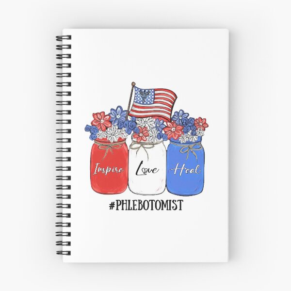 Item preview, Inspire Love Heal Nurse Life Phlebotomist American Flag designed and sold by AlisonWalsh24.