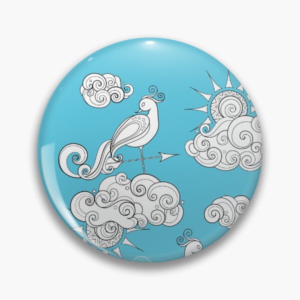 Item preview, Noncolored Fairytale Weather Forecast Print designed and sold by lissantee.