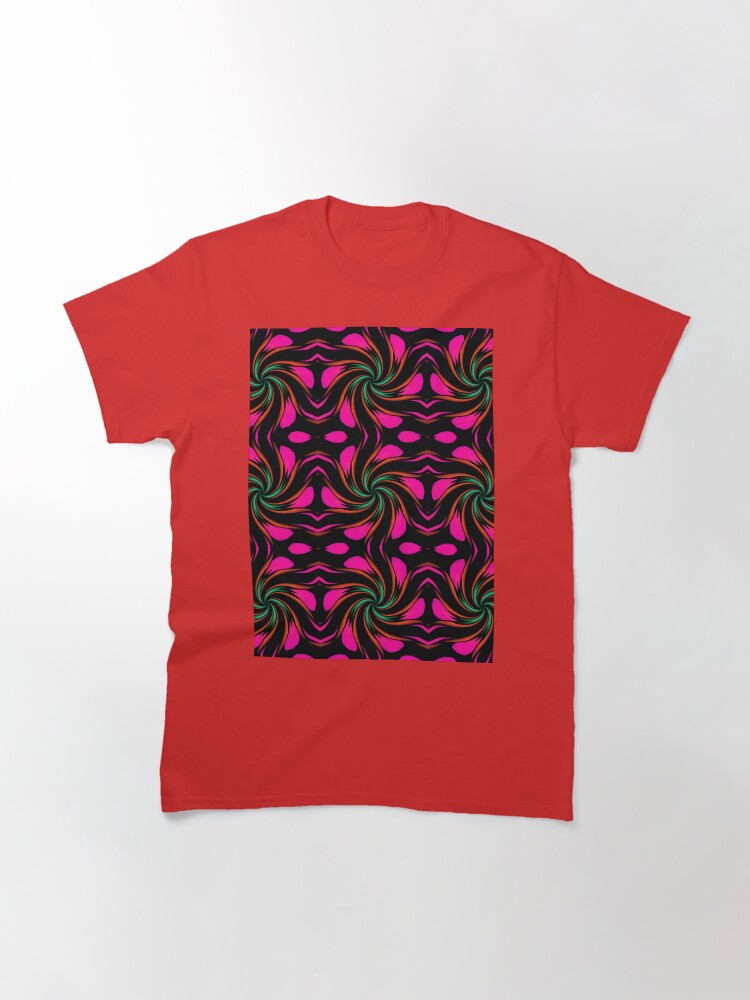 Alternate view of Arcadia Red Flower 1 Classic T-Shirt