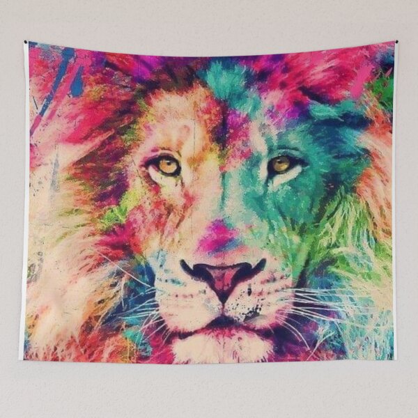 Item preview, Colorful Lion designed and sold by Jujuzinha21.
