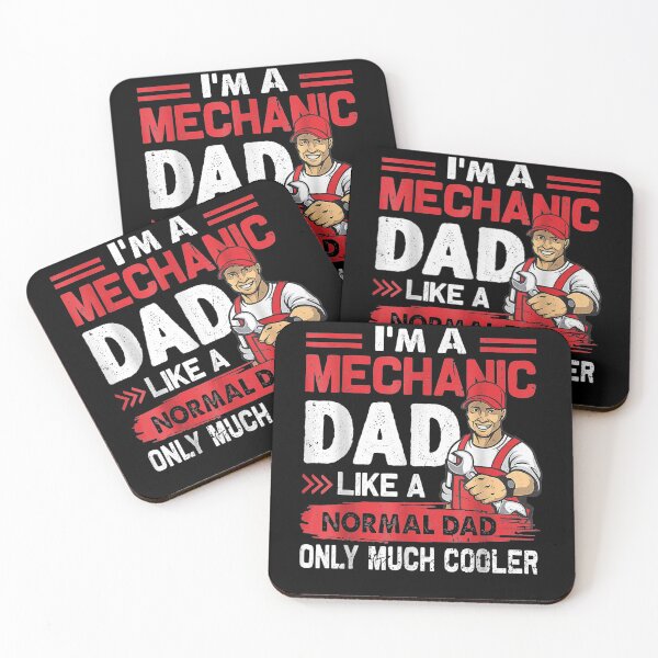Item preview, I'm A Mechanic Dad Like A Normal Dad Only Much Cooler  designed and sold by tashiav.