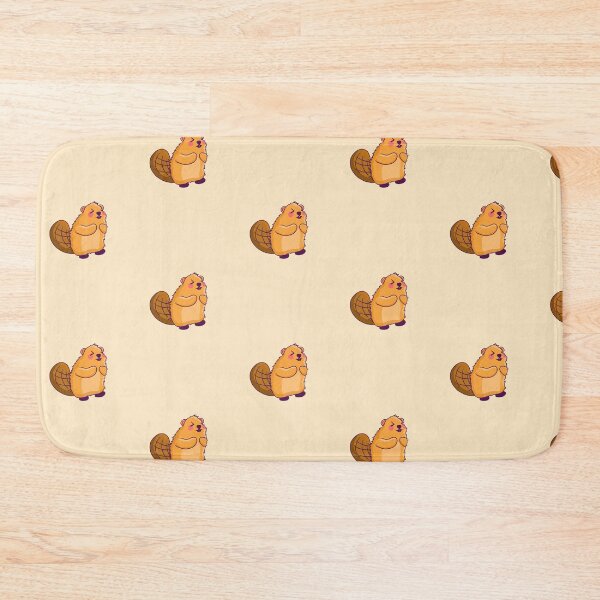 Item preview, Cute brown fluffy furry Bear Beaver designed and sold by Shalu  Elysian.