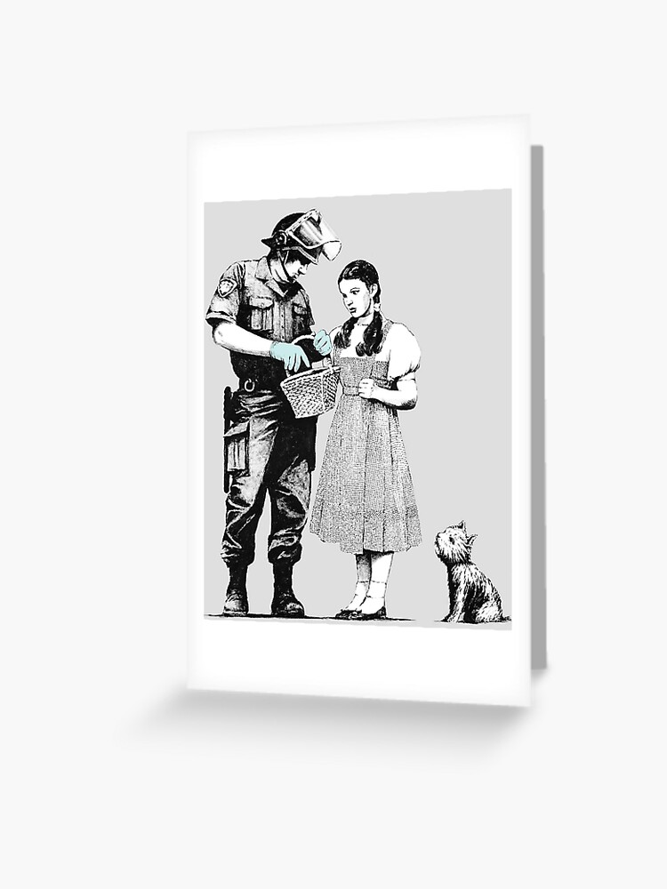 Canvas print illustration carte de police