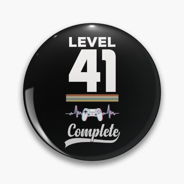 Item preview, Level 41 Complete - Born in 1980 Gaming - 41st Birthday Anniversary Video Game Father's Day Christmas Present designed and sold by ALITOPRINCE.