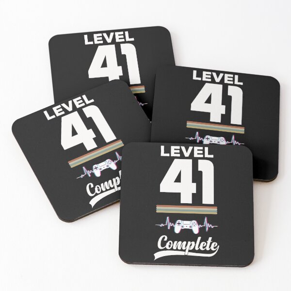 Item preview, Level 41 Complete - Born in 1980 Gaming - 41st Birthday Anniversary Video Game Father's Day Christmas Present designed and sold by ALITOPRINCE.