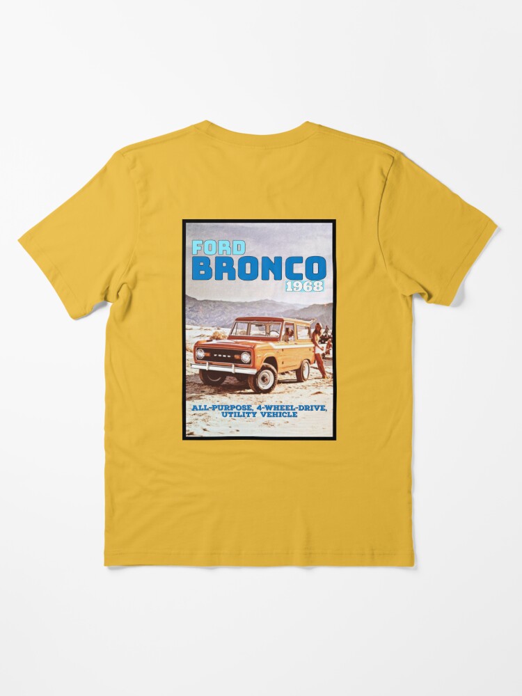 Old Navy, Tops, Old Navy Gray Unisex Ford Bronco Vintage Old School Model  Tee Shirt Size L