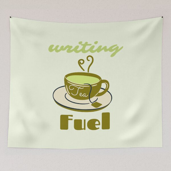 Item preview, Tea Writing Fuel for Writers and Authors designed and sold by MalneerAlca.