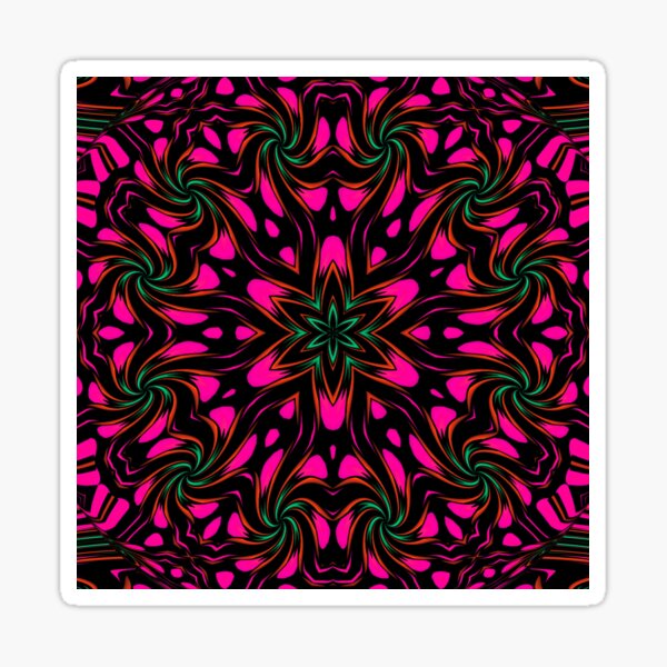Arcadia Red Flower 2 Sticker