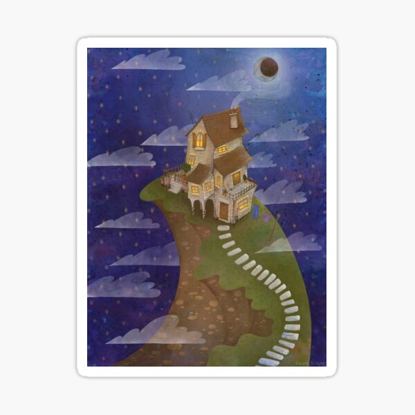 Moonlight Hill Sticker