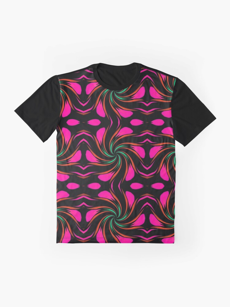 Alternate view of Arcadia Red Flower 1 Graphic T-Shirt