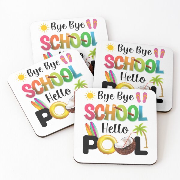 Item preview, Bye Bye School Hello Pool Summer Student Funny Teacher designed and sold by Best Designer.
