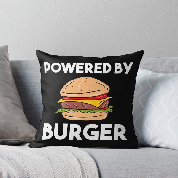 Item preview, Powered By Burger, Gift for Burger Lover designed and sold by GoldenGerrari.
