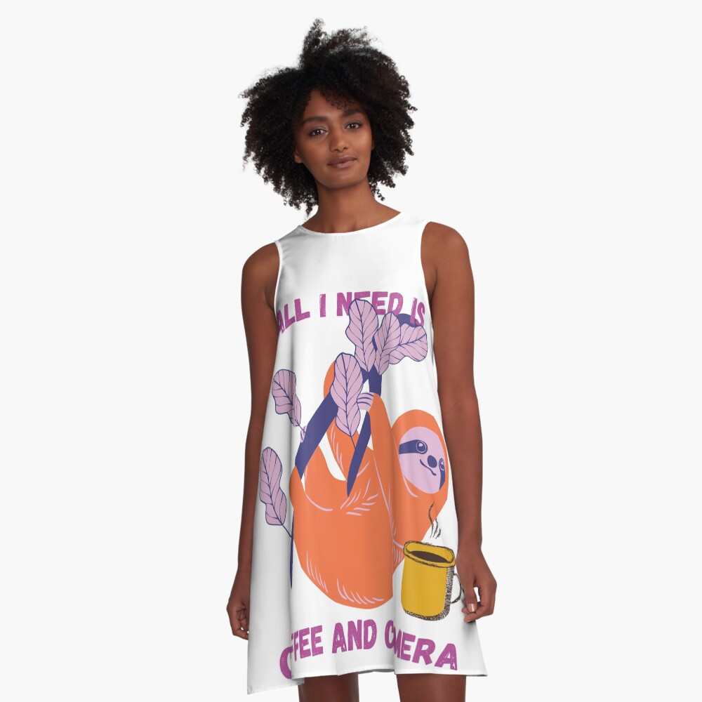 Item preview, A-Line Dress designed and sold by Semapemodiba.