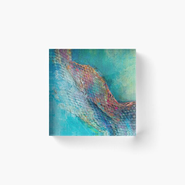 Hidden Depths (Frag 3) Acrylic Block