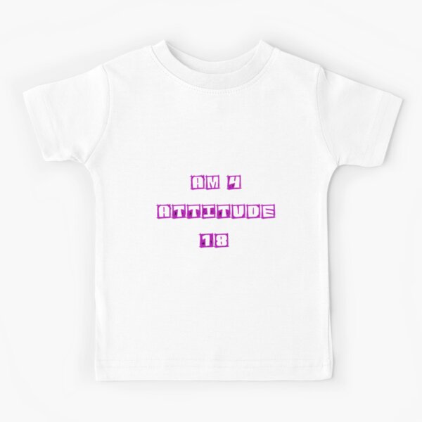 Birthday Attitude Kids T-Shirt