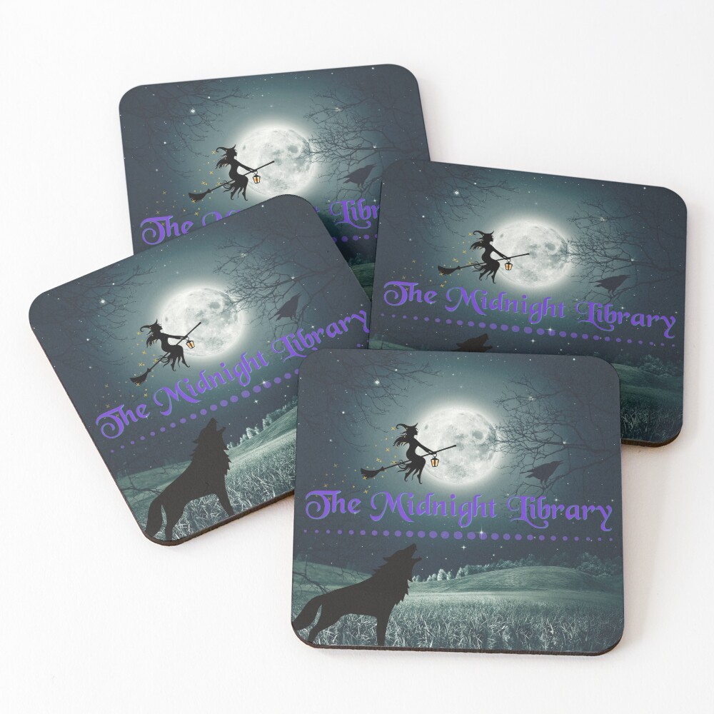 Item preview, Coasters (Set of 4) designed and sold by MidnightLibrary.