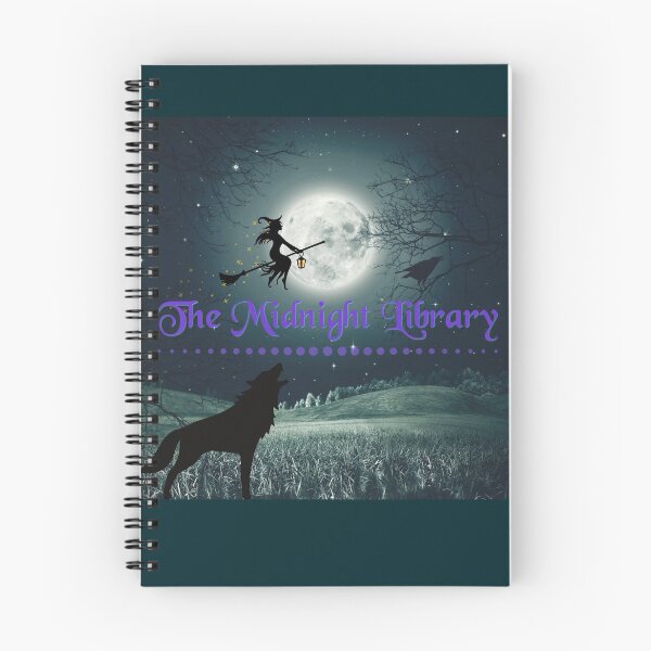 Item preview, Midnight Library Spooky Nighttime Logo! designed and sold by The Midnight Market.