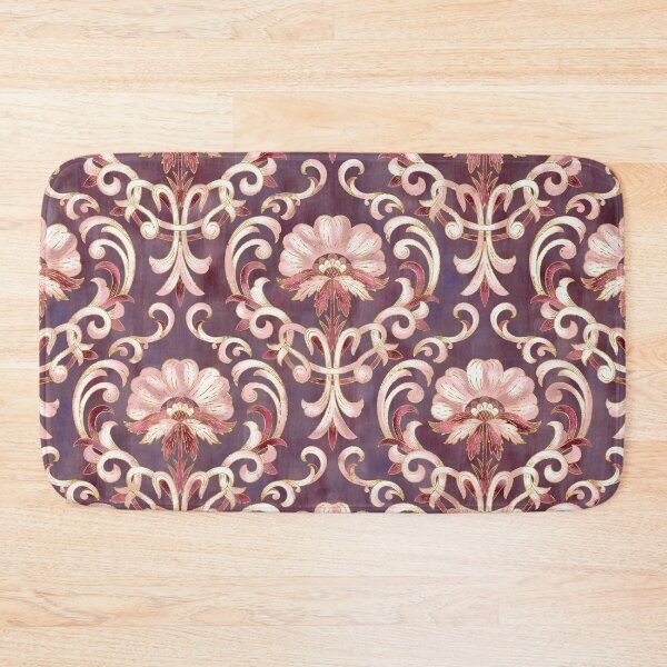 Item preview, Lady Jane's Secret Boudoir Damask Pattern Purple Background designed and sold by Octavia Soldani.